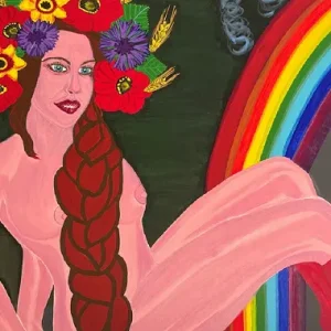Woman Rainbow